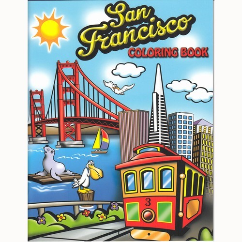 Smith Novelty | San Francisco Coloring Book