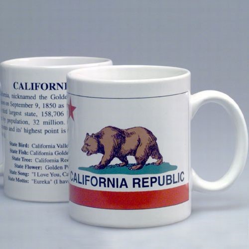 Smith Novelty | California Souvenir Flag Mug (11oz)