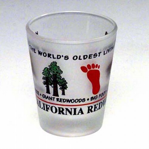 Smith Novelty | California Souvenir Redwoods Expressions Frost Shot Glass