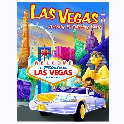 Smith Novelty | Las Vegas Coloring Book