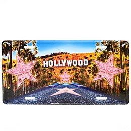 Hollywood Walk of Fame License Plate