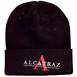 San Francisco Black "A" Alcatraz Knit Cap