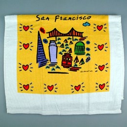 San Francisco "Subway" Tea Towel