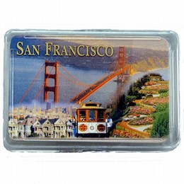 San Francisco Multi Scene Photo Playing Cards