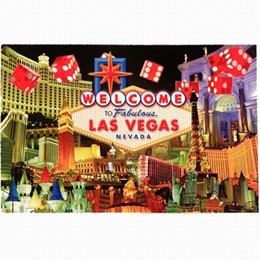 Las Vegas Dice Collage Playing Cards
