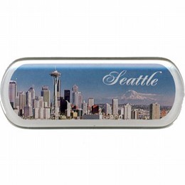 Seattle Day Photo Magnet