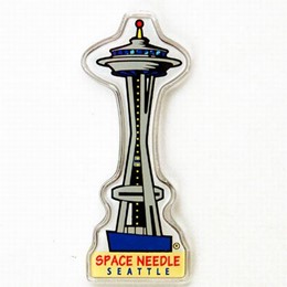 Seattle Space Needle Acrylic Magnet