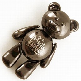 Seattle Gun Metal Bear Magnet