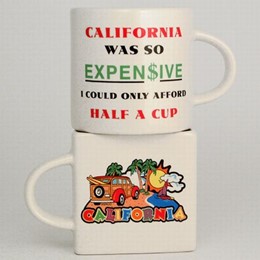 California Woody Half-A-Cup Mug (each)