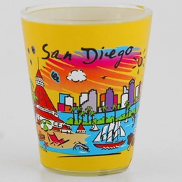San Diego Subway Shotglass