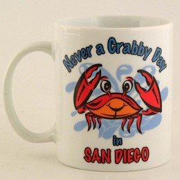 San Diego Crabby 10 oz Mug