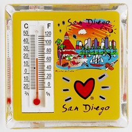 San Diego Subway Thermometer Magnet