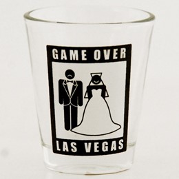 Las Vegas Game Over Shotglass