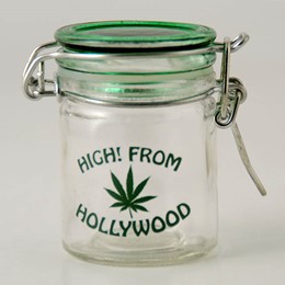 Hollywood High! Glass Stash Jar