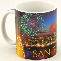 San Francisco Fireworks 11 oz. Mug (each)