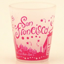 San Francisco Easy Going Frost Shotglass