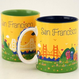 San Francisco Whimsy 11 oz. Mug (each)