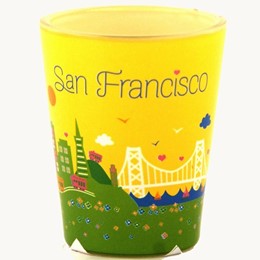 San Francisco Whimsy Shotglass