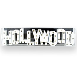 Hollywood #8" Color Changing LED Sign