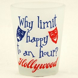 Hollywood Happy Hour Frosted Shotglass