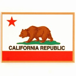 California Bear Republic 2x3 Photo Magnet