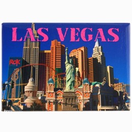Las Vegas Liberty/Skyline 2x3 Magnet