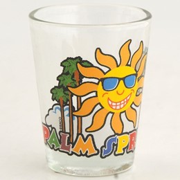 Palm Springs Sun/Palms Shotglass