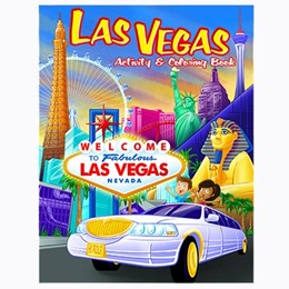 Las Vegas ACTIVITY & COLORING BOOK