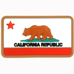 California Bear Flag Lasercut Magnet