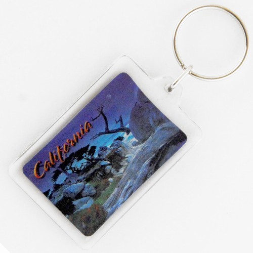 Smith Novelty | California Souvenir License Plate Acrylic Keychain