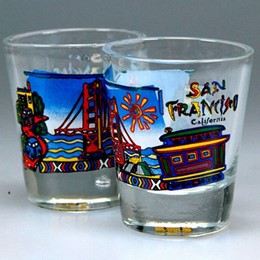 San Francisco Reggae Clear Shotglass (each)