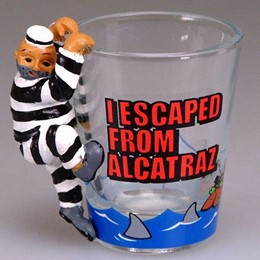 San Francisco Alcatraz "I Escaped From Alcatraz" Shotglass