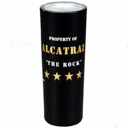 San Francisco Alcatraz "The Rock" Tall Black Shotglass