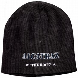 San Francisco Alcatraz "The Rock" Black Skull Cap
