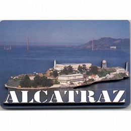 San Francisco Alcatraz 3D Magnet