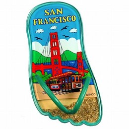 San Francisco Sandal Magnet