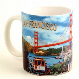 San Francisco Photo Collage 11oz Mug