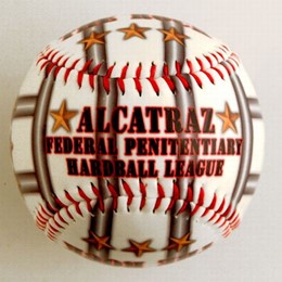 San Francisco Alcatraz HardBall League Souvenir Baseball