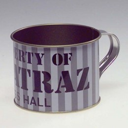 San Francisco Alcatraz Mess Hall Tin Cup