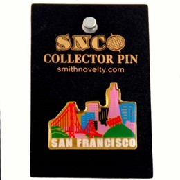 San Francisco City Skyline Lapel Pin