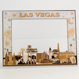 Las Vegas Starry Night 3x5 Acrylic Frame