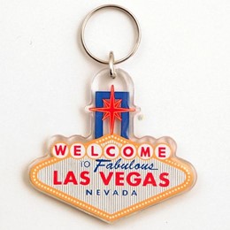 Las Vegas Sign Keychain