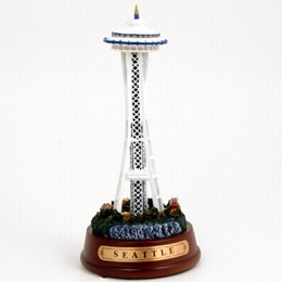 Seattle Space Needle Lit Model (6 inches)
