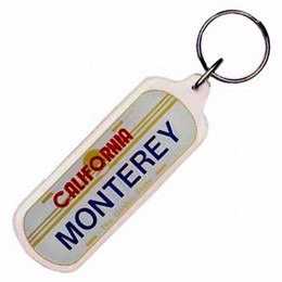 Monterey License Plate Acrylic Keychain