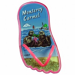 Monterey-Carmel Sandal Acrylic Magnet