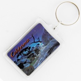California Coast Acrylic Keychain