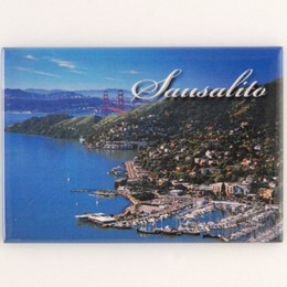 Sausalito Golden Gate Bridge Horizontal 2x3" Aerial Photo