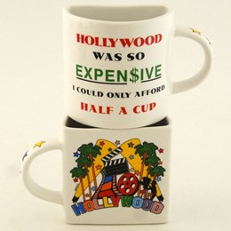 Hollywood Collage Half Cup Mug