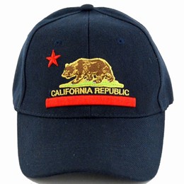 California Bear Republic Blue Hat