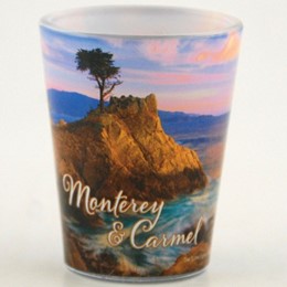 Monterey/Carmel Collage Photo Shotglass